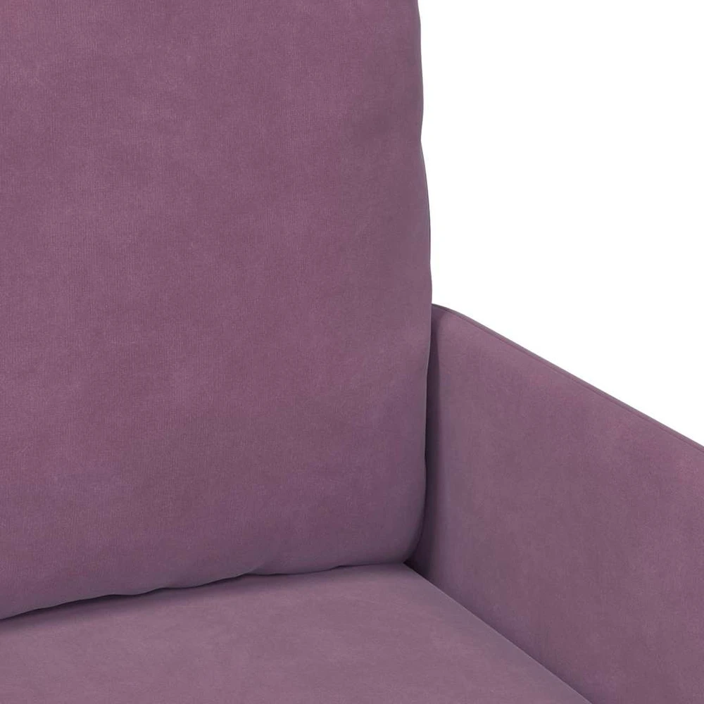Sofa Sofos su pagalve 55cm Violetinė fanera