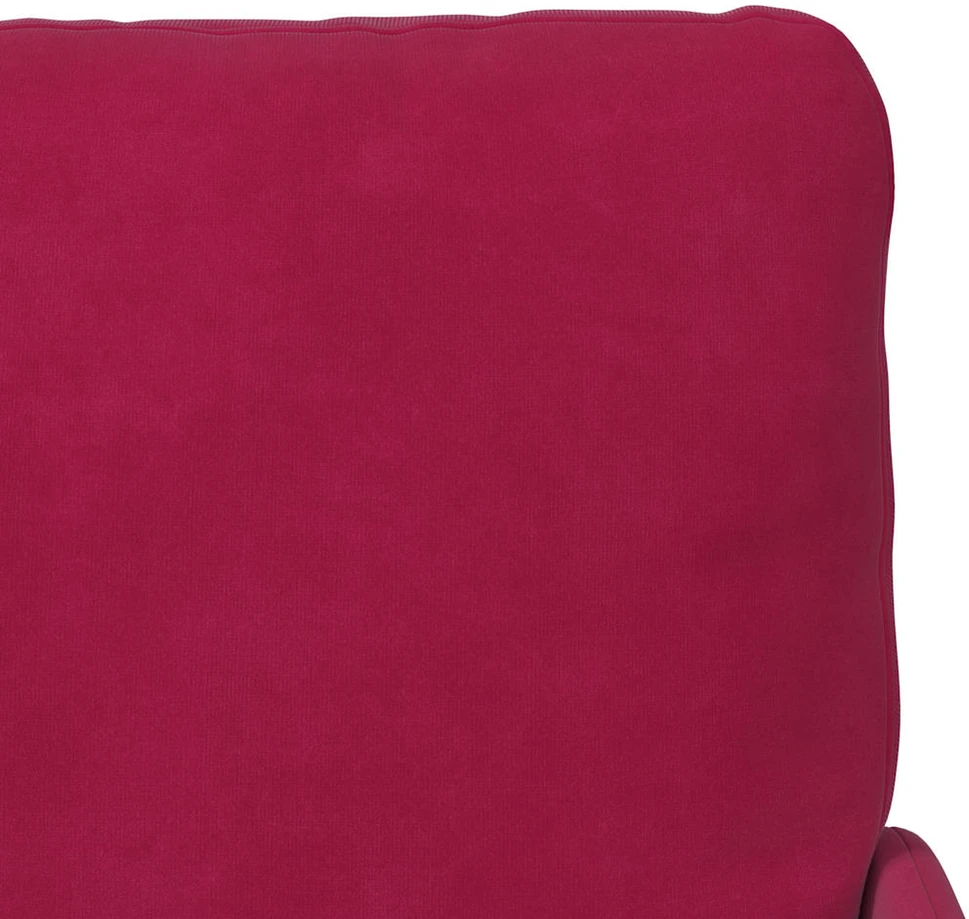 Sofa Sofos su pagalve 55cm Vyno raudona fanera