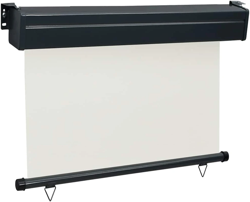 Šoninė balkono markizė, kreminė, 100x250cm