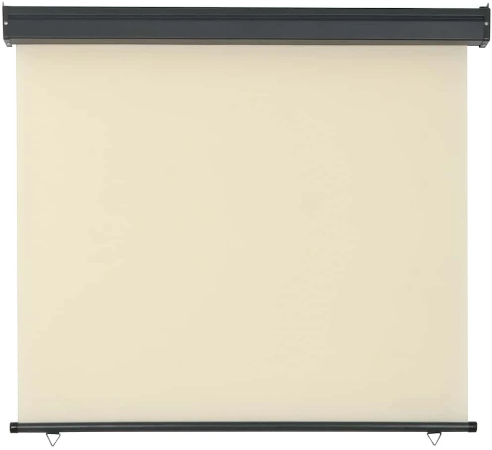 Šoninė balkono markizė, kreminė, 125x250cm