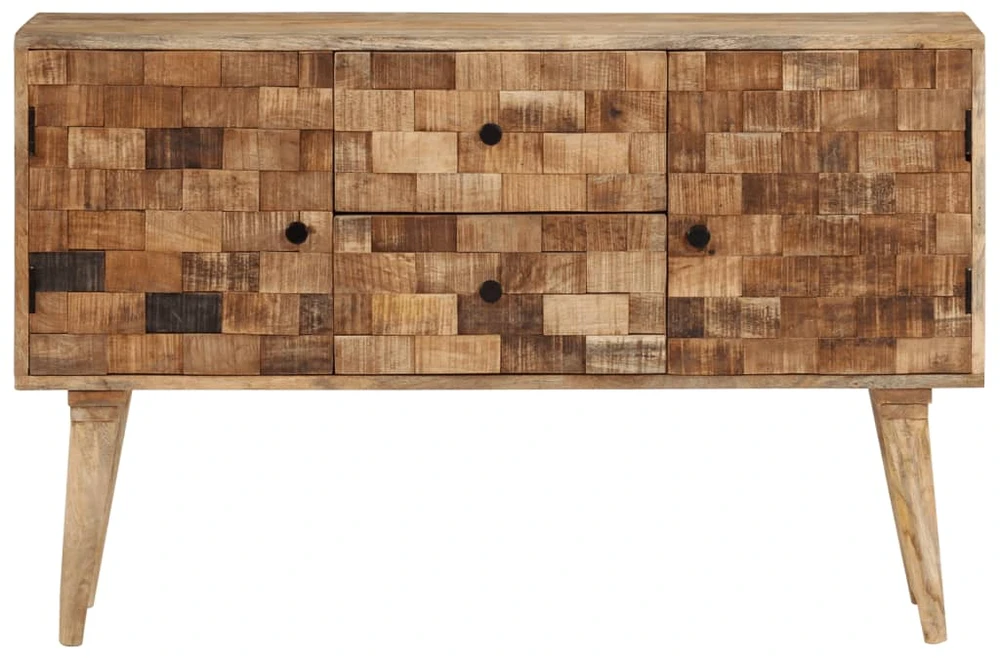 Šoninė spintelė, 110x30x70cm, mango medienos masyvas