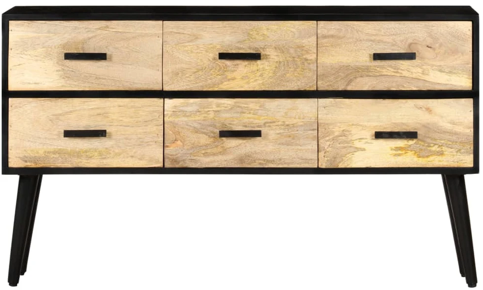 Šoninė spintelė, 110x33x64cm, mango medienos masyvas