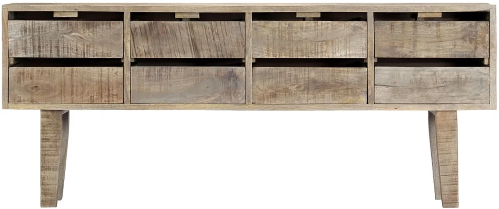 Šoninė spintelė, 140x30x60cm, mango medienos masyvas