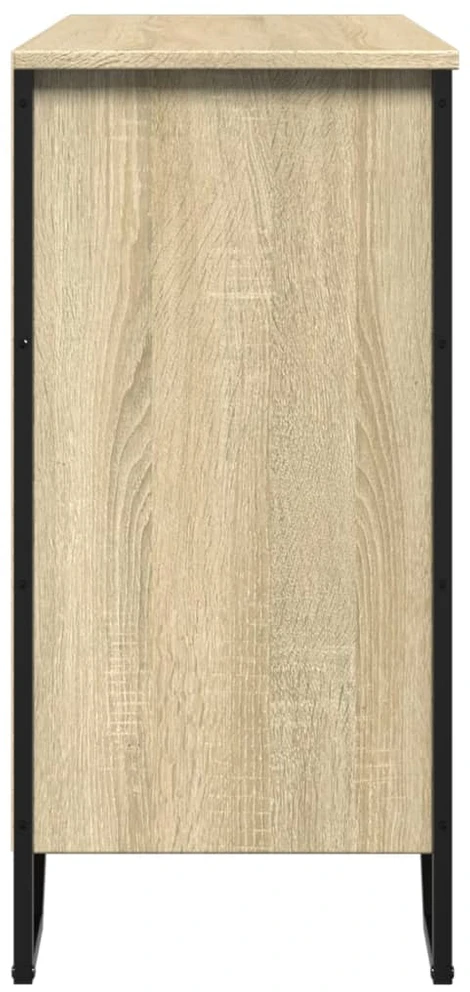 Šoninė spintelė, ąžuolo, 91x35,5x74,5cm, apdirbta mediena
