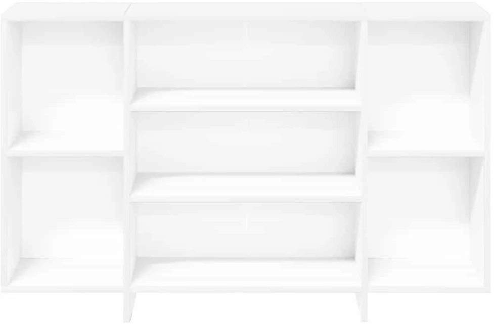 Šoninė spintelė, baltos spalvos, 120x30x75cm, apdirbta mediena