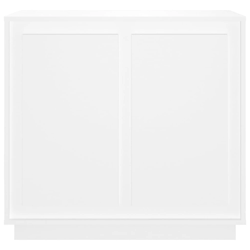Šoninė spintelė, baltos spalvos, 80x34x75cm, apdirbta mediena