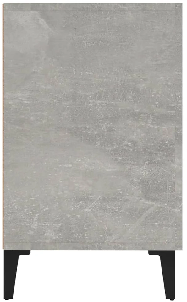 Šoninė spintelė, betono pilka, 100x36x60cm, apdirbta mediena