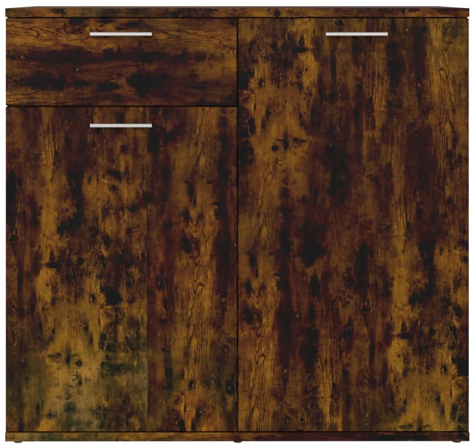 Šoninė spintelė, dūminio ąžuolo spalvos, 80x36x75cm, mediena