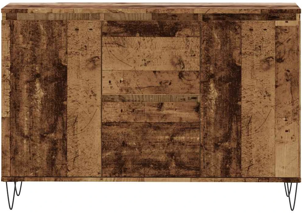 Šoninė spintelė, medienos, 104x35x70cm, apdirbta mediena