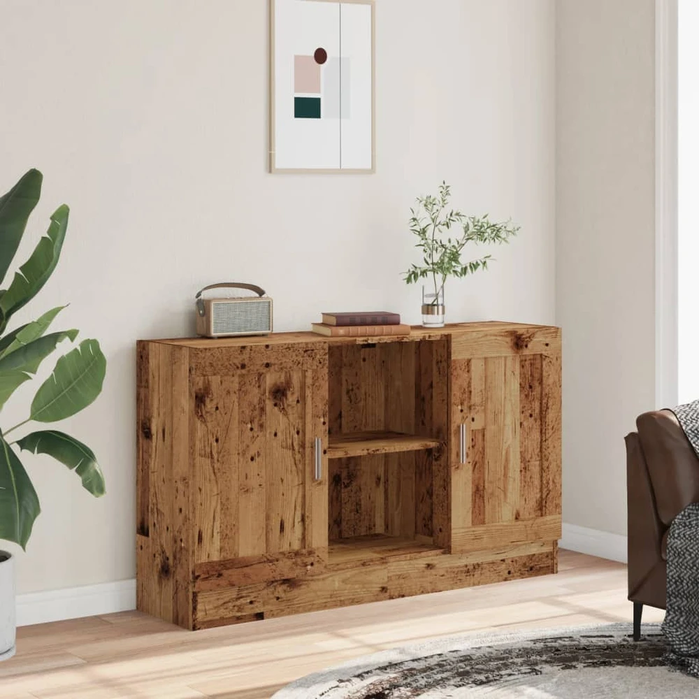 Šoninė spintelė, medienos, 120x30,5x70cm, apdirbta mediena