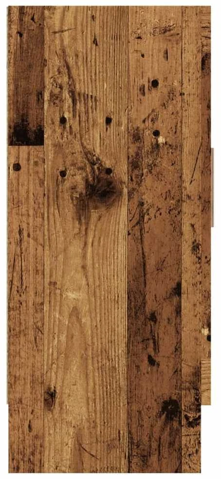 Šoninė spintelė, medienos, 120x30,5x70cm, apdirbta mediena
