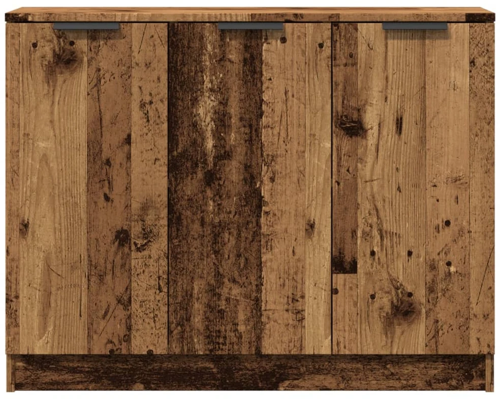 Šoninė spintelė, medienos, 90,5x30x70cm, apdirbta mediena