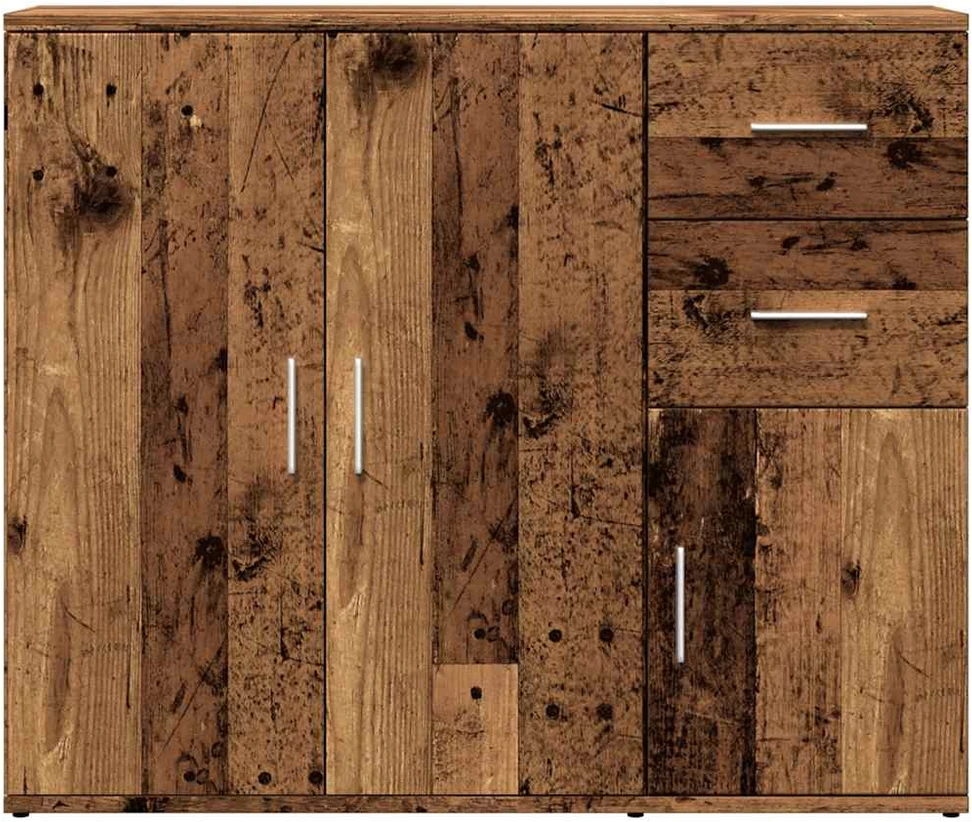 Šoninė spintelė, medienos, 91x29,5x75cm, apdirbta mediena