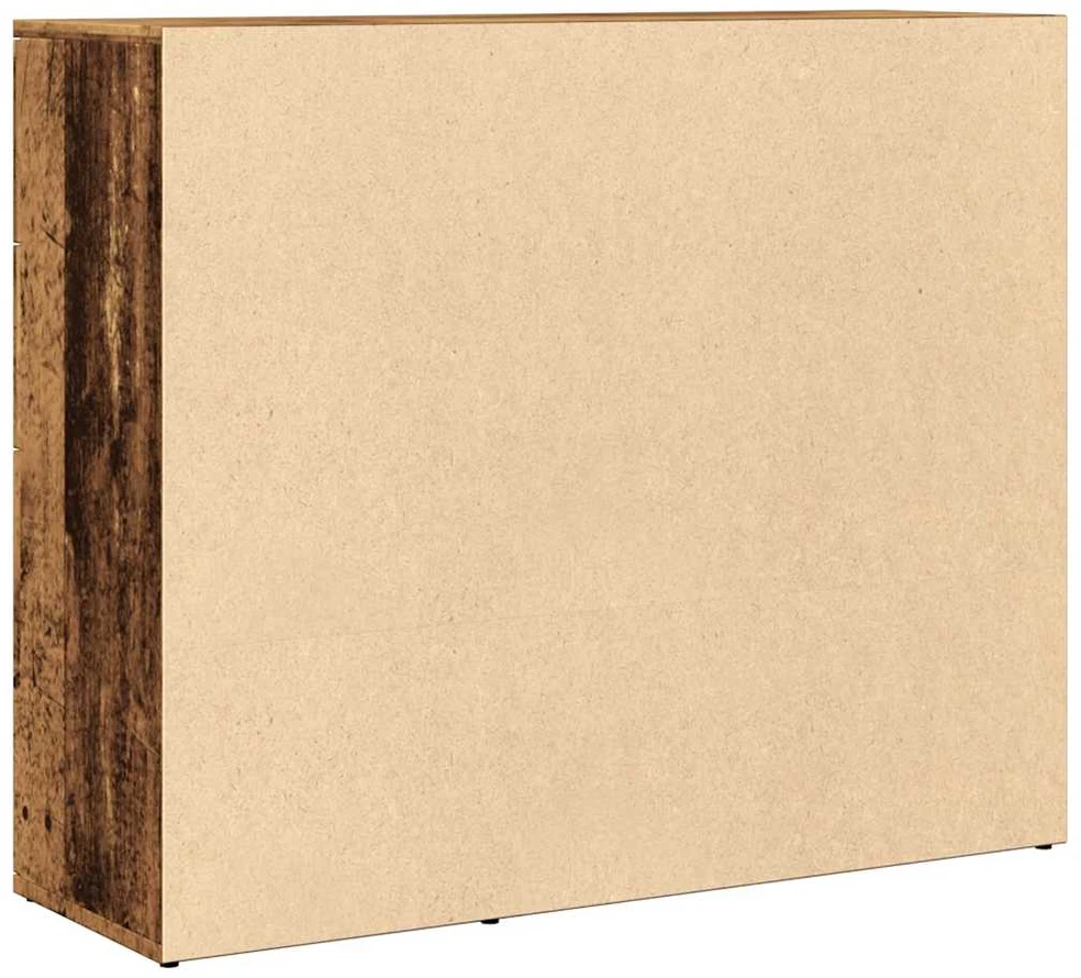 Šoninė spintelė, medienos, 91x29,5x75cm, apdirbta mediena
