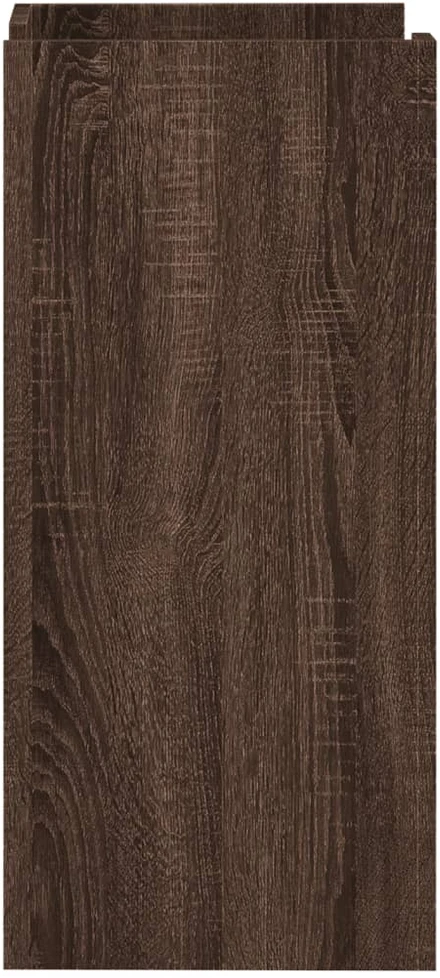 Šoninė spintelė, ruda ąžuolo, 45x35x75cm, apdirbta mediena