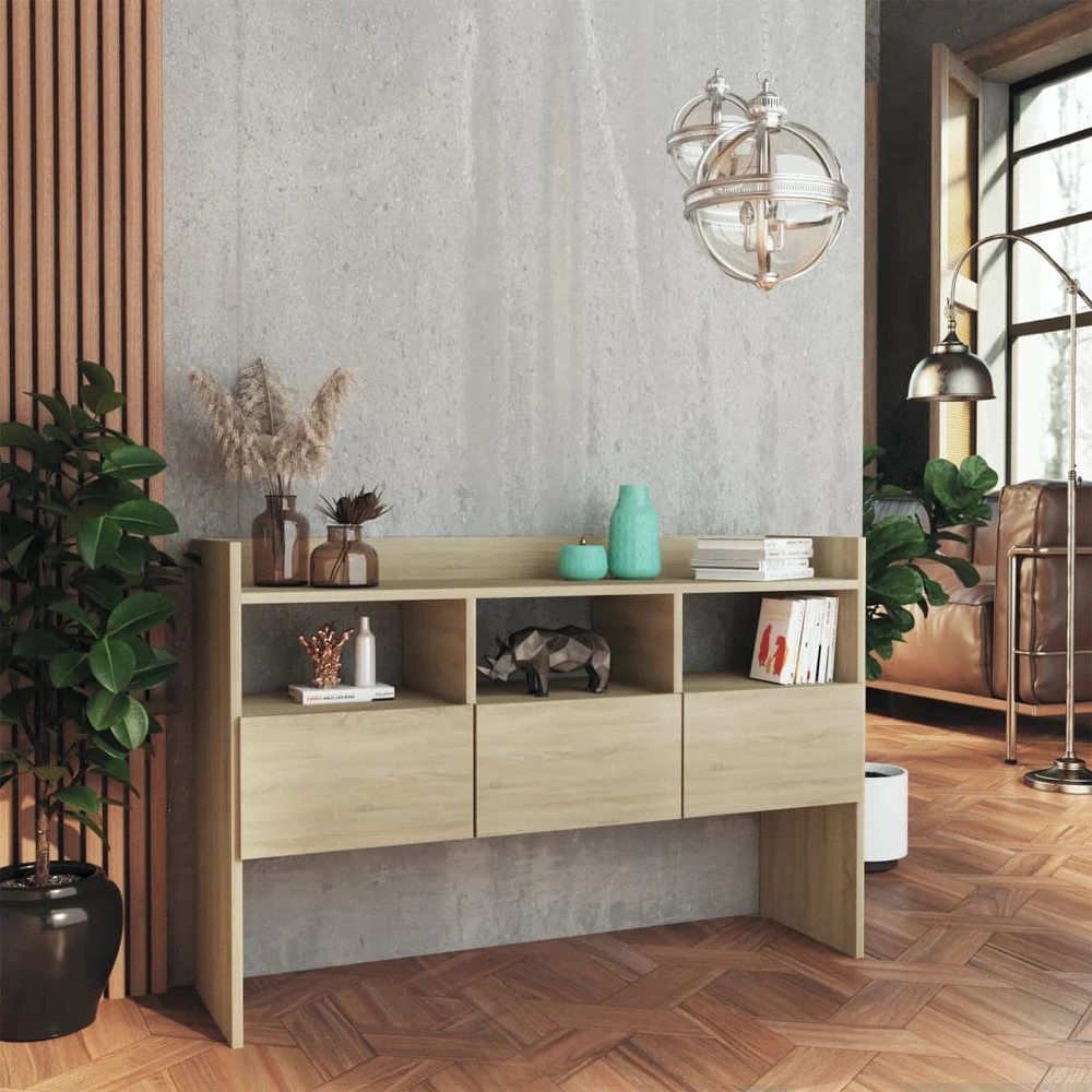 Šoninė spintelė, sonoma ąžuolo, 105x30x70cm, apdirbta mediena