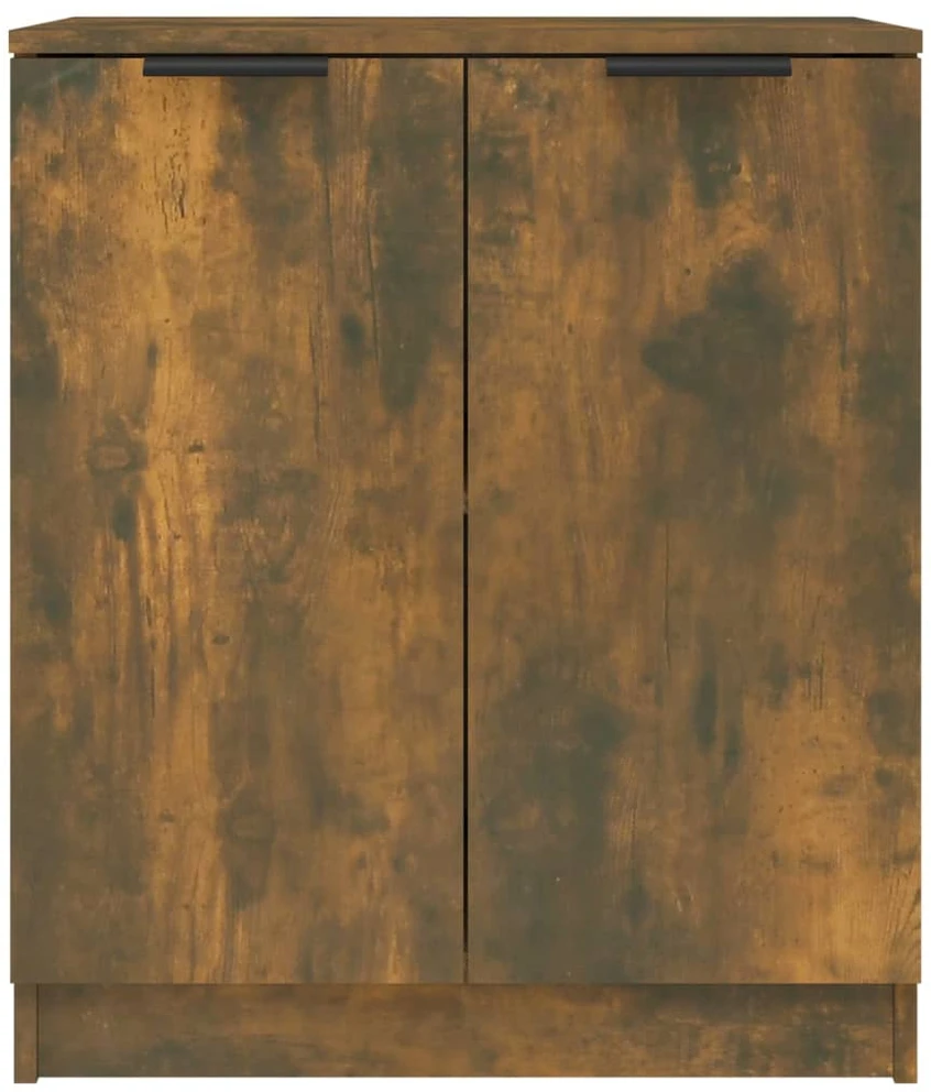 Šoninės spintelės, 2vnt., dūminio ąžuolo, 60x30x70cm, mediena