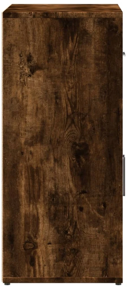 Šoninės spintelės, 2vnt., dūminio ąžuolo, 60x31x70cm, mediena