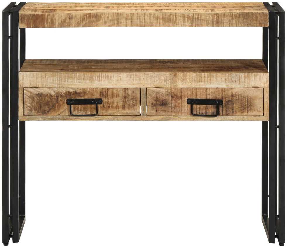 Konsolinis stalas Ruda 90 x 33 x 75 cm Kietas mango medis
