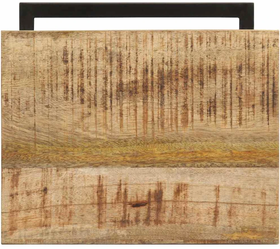 Šoniniai staliukai, 2vnt., 31,5x24,5x64,5 cm, mango mediena