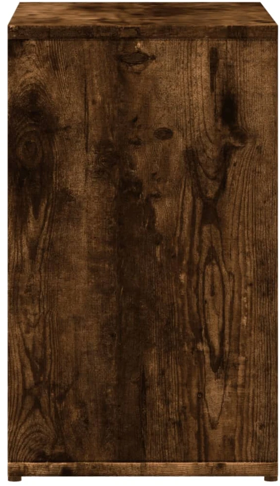 Šoniniai staliukai, 2vnt., dūminio ąžuolo, 50x30x50cm, mediena