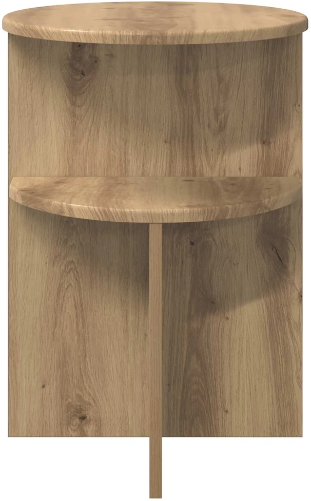 Šoninis stalas Artisano ąžuolo Ø 39,5 x 55 cm Apdirbta mediena