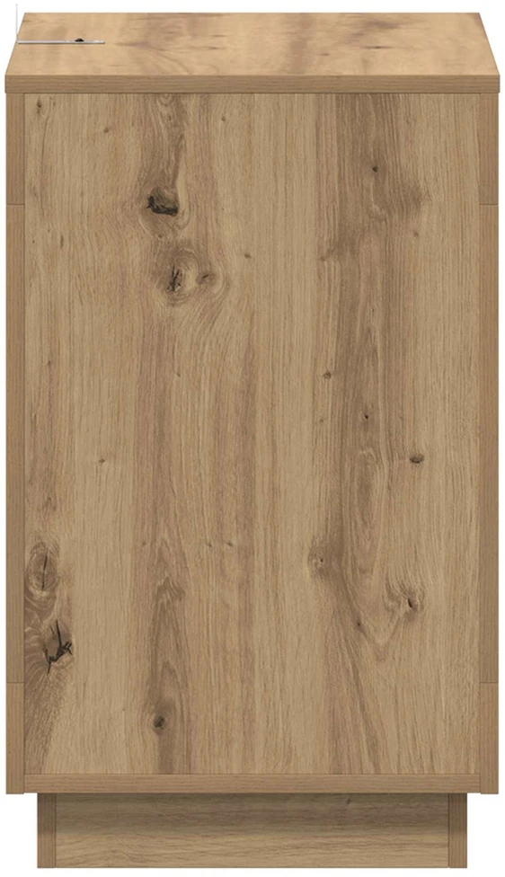 Šoninis stalas Artisano ąžuolo 60 x 40 x 65 cm Apdirbta mediena
