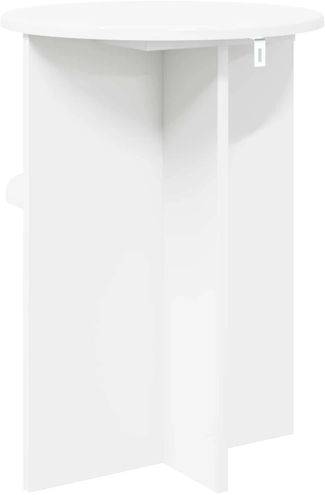 Šoninis stalas Balta Ø 39,5 x 55 cm Apdirbta mediena