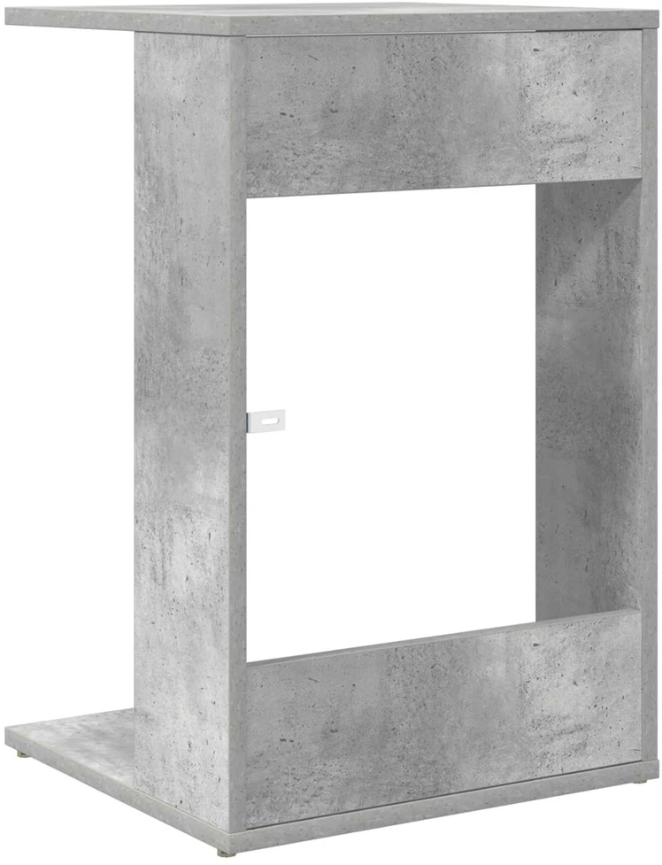 Šoninis stalas Betono pilka 40 x 38 x 62,5 cm Apdirbta mediena