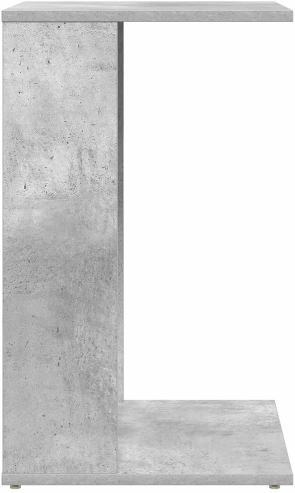 Šoninis stalas Betono pilka 40 x 38 x 62,5 cm Apdirbta mediena