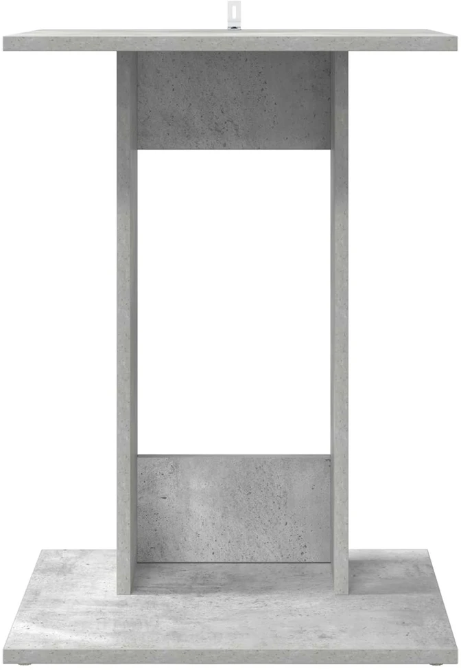 Šoninis stalas Betono pilka 45 x 40 x 62,5 cm Apdirbta mediena