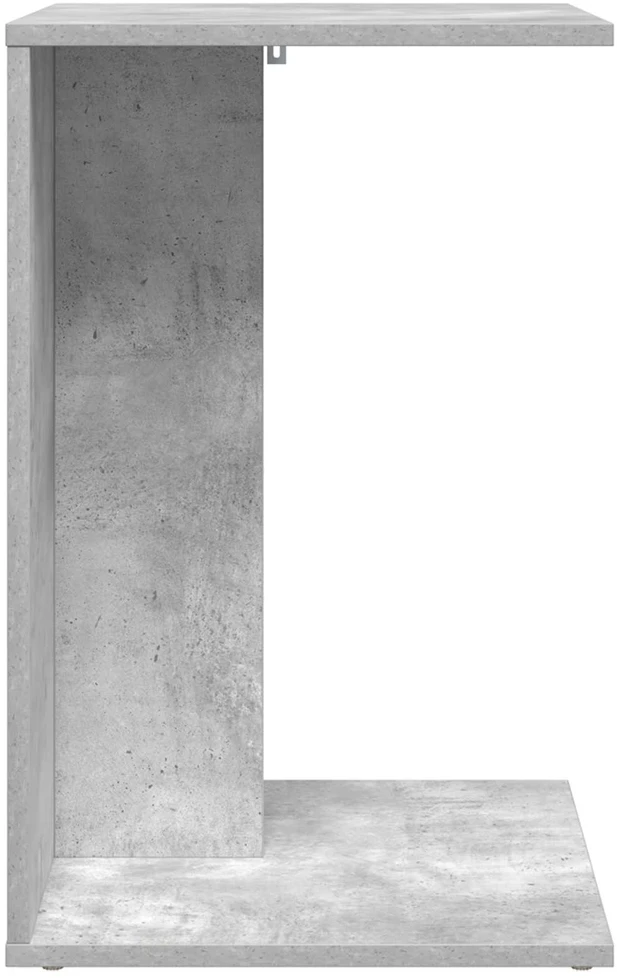 Šoninis stalas Betono pilka 45 x 40 x 62,5 cm Apdirbta mediena