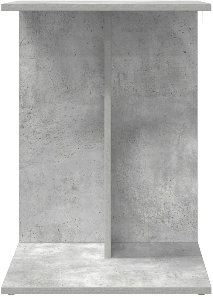 Šoninis stalas Betono pilka 45 x 40 x 62,5 cm Apdirbta mediena