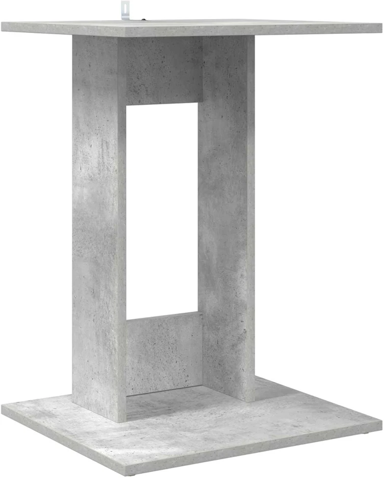 Šoninis stalas Betono pilka 45 x 40 x 62,5 cm Apdirbta mediena