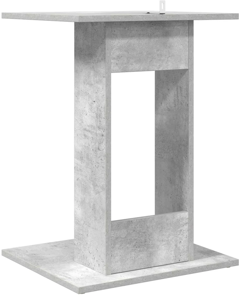 Šoninis stalas Betono pilka 45 x 40 x 62,5 cm Apdirbta mediena