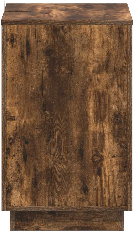 Šoninis stalas Dūminio ąžuolo 60 x 40 x 65 cm Apdirbta mediena