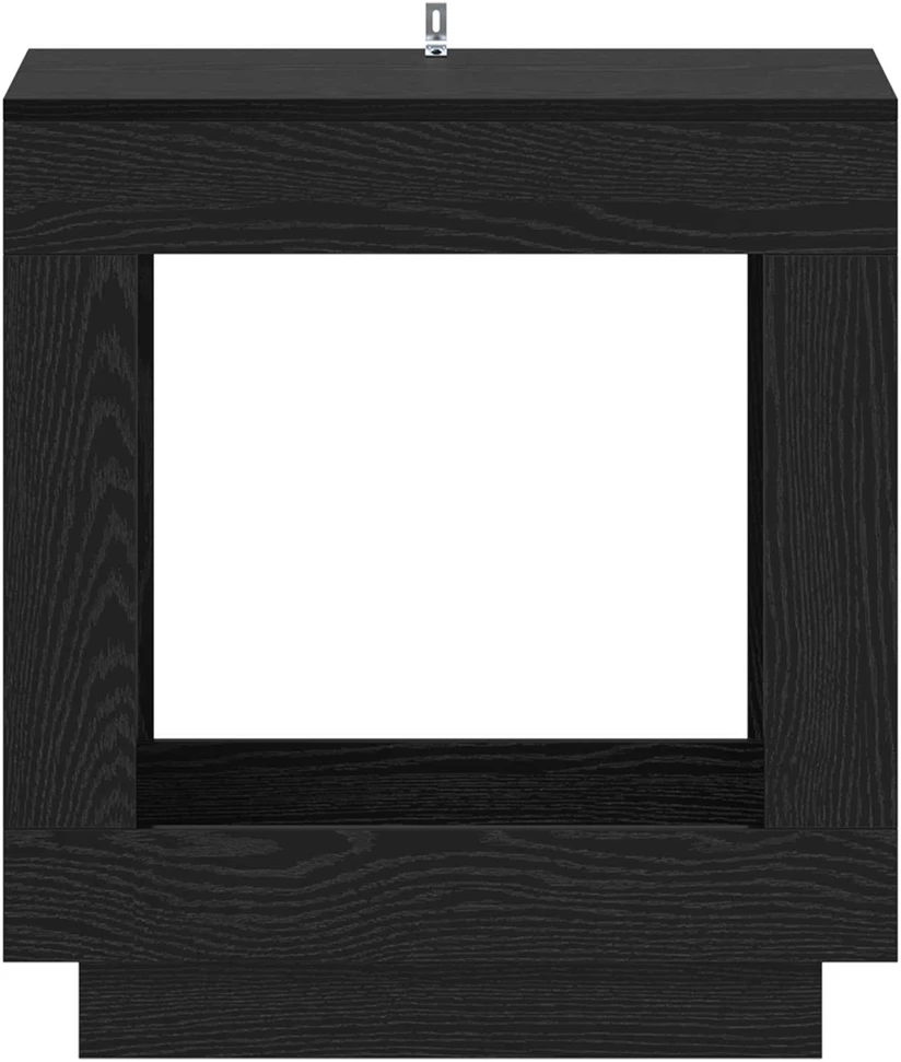 Šoninis stalas Juodojo ąžuolo 60 x 40 x 65 cm Apdirbta mediena