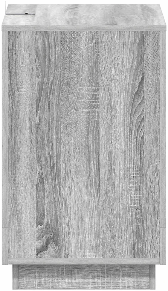 Šoninis stalas Pilka sonoma ąžuolo 60 x 40 x 65 cm