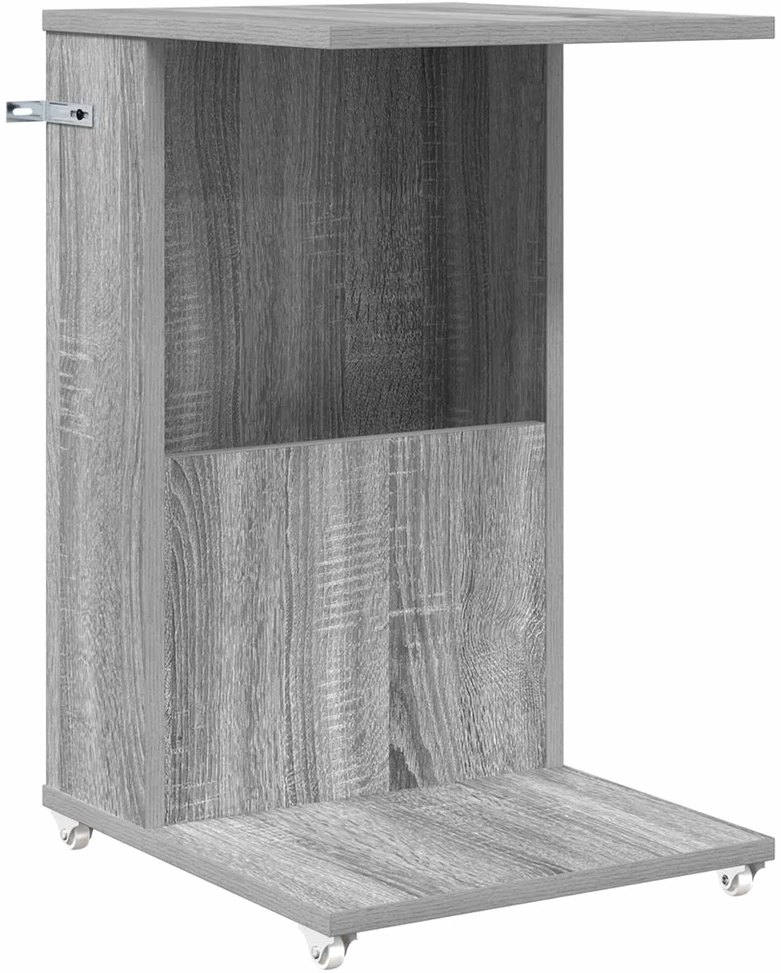 Šoninis stalas Pilkas Sonoma 40 x 35 x 60 cm Apdirbta mediena