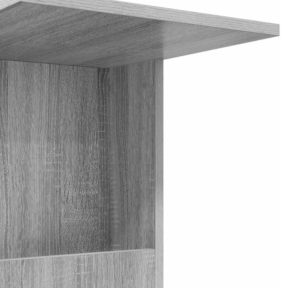 Šoninis stalas 40 x 35 x 60 cm Apdirbta mediena Pilka Sonoma