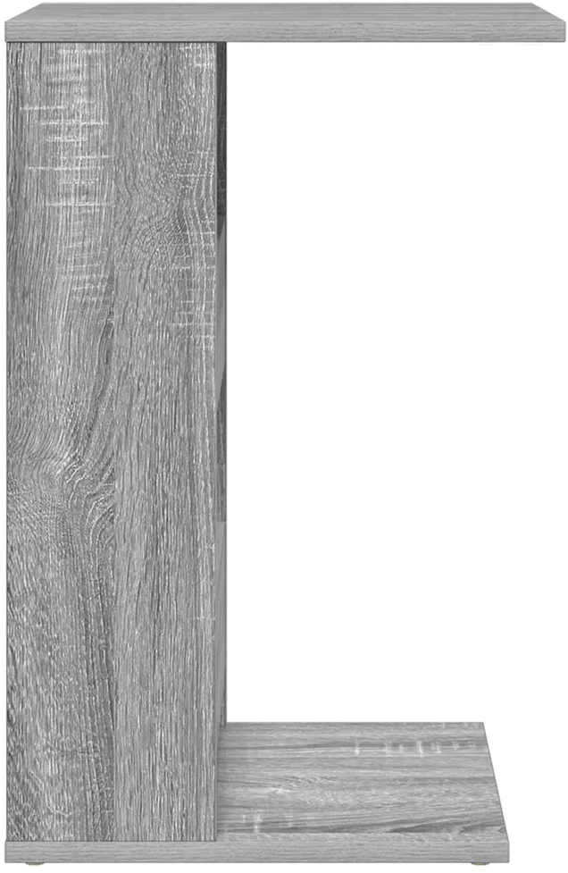 Šoninis stalas Pilkas Sonoma 40 x 35 x 60,5 cm Apdirbta mediena