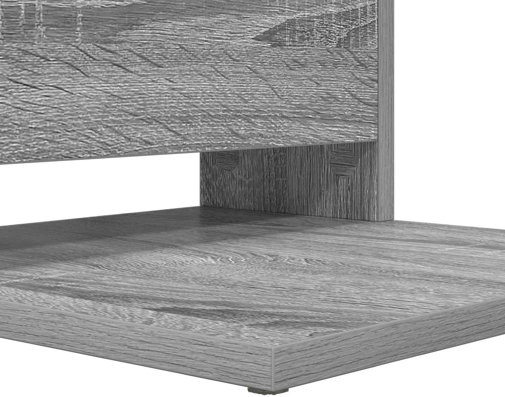 Šoninis stalas Pilkas Sonoma 40 x 35 x 60,5 cm Apdirbta mediena