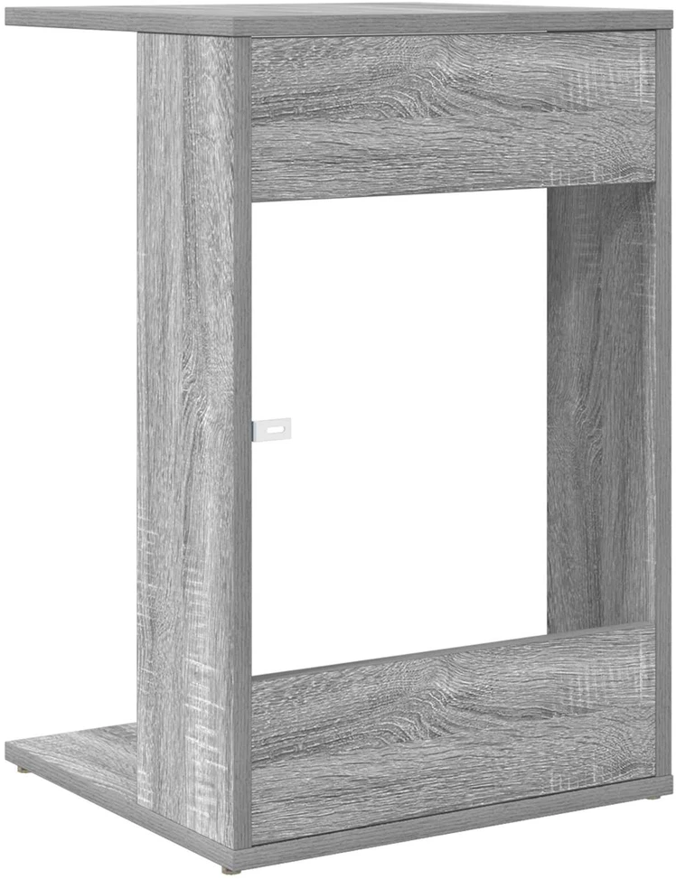 Šoninis stalas Pilkas Sonoma 40 x 38 x 62,5 cm Apdirbta mediena