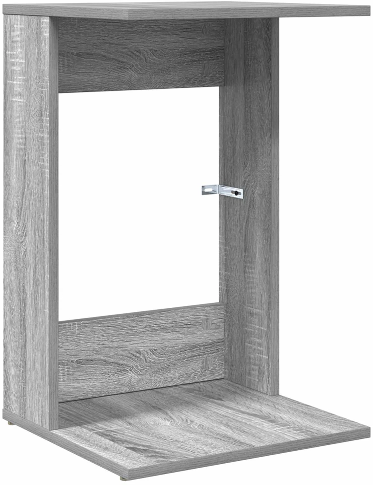 Šoninis stalas Pilkas Sonoma 40 x 38 x 62,5 cm Apdirbta mediena