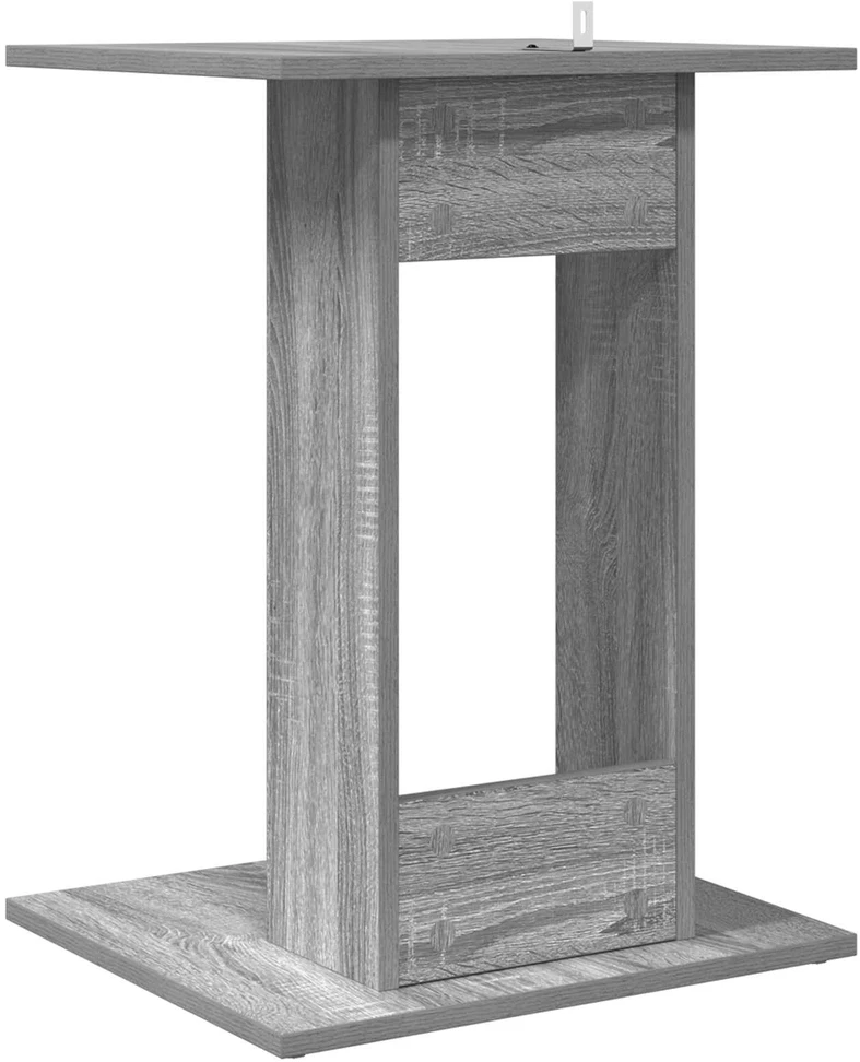 Šoninis stalas Pilkas Sonoma 45 x 40 x 62,5 cm Apdirbta mediena