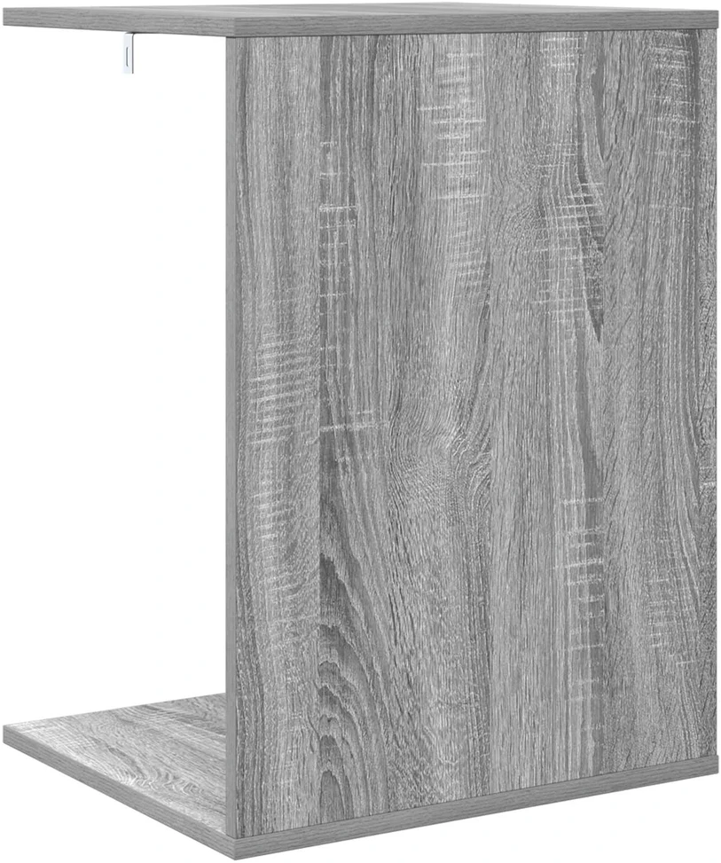 Šoninis stalas Pilkas Sonoma 45 x 40 x 62,5 cm Apdirbta mediena
