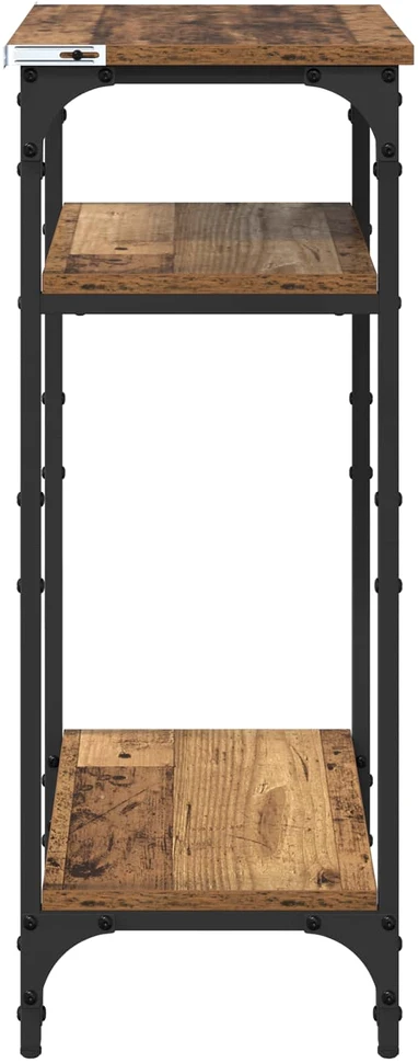 Šoninis stalas Senovinis medis 40 x 30 x 75 cm Apdirbta mediena