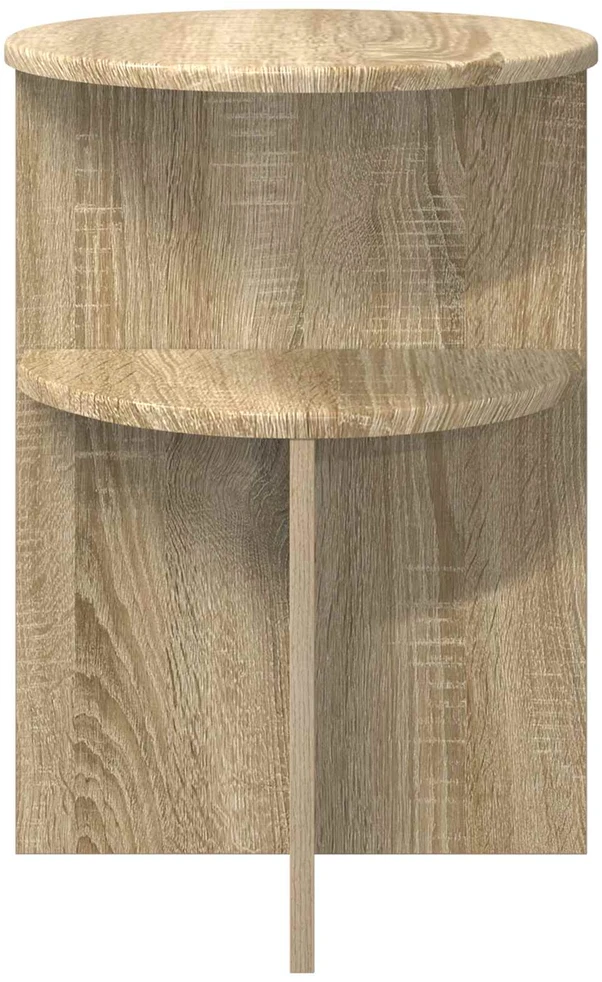 Šoninis stalas Sonoma ąžuolas Ø 39,5 x 55 cm Apdirbta mediena