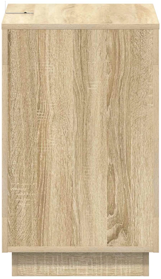 Šoninis stalas Sonoma ąžuolas 60 x 40 x 65 cm Apdirbta mediena