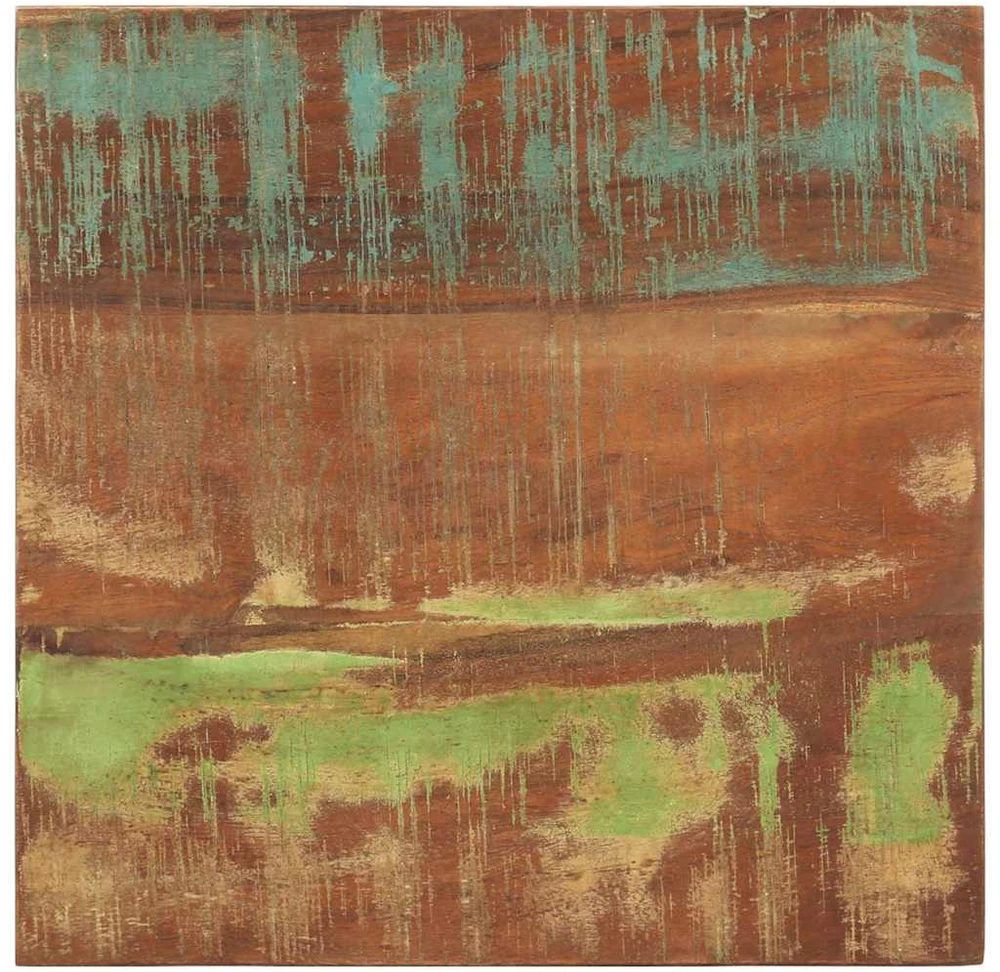 Šoninis staliukas, 35x35x55cm, perdirbtos medienos masyvas